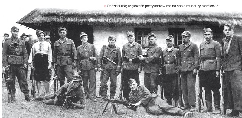Отряд УПА в немецкой форме